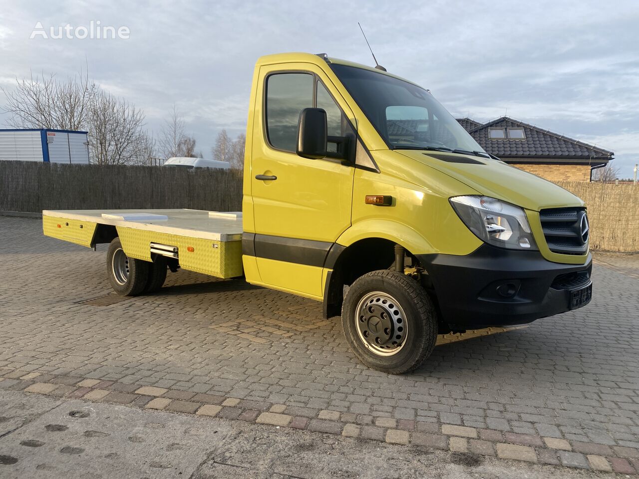 альковен Mercedes-Benz SPRINTER 519 CDI 3,0 BIMOBIL 4X4 PLATFORMA KIPPER