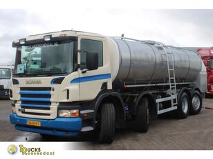 Scania P340 milk/water + 19.500 liter + 8x2 autocisterna