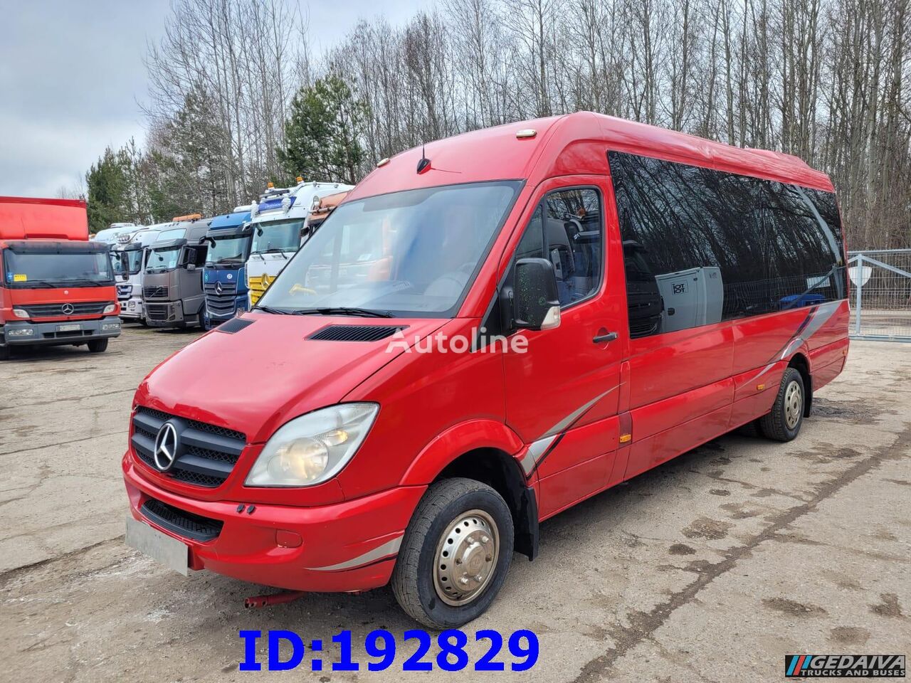 Mercedes-Benz Sprinter 515 VIP 17place mikroautobuss pasažieru