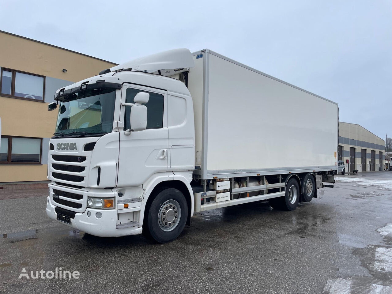 автофургон Scania G400 6X2*4 + FULL AIR + BOX HEATING