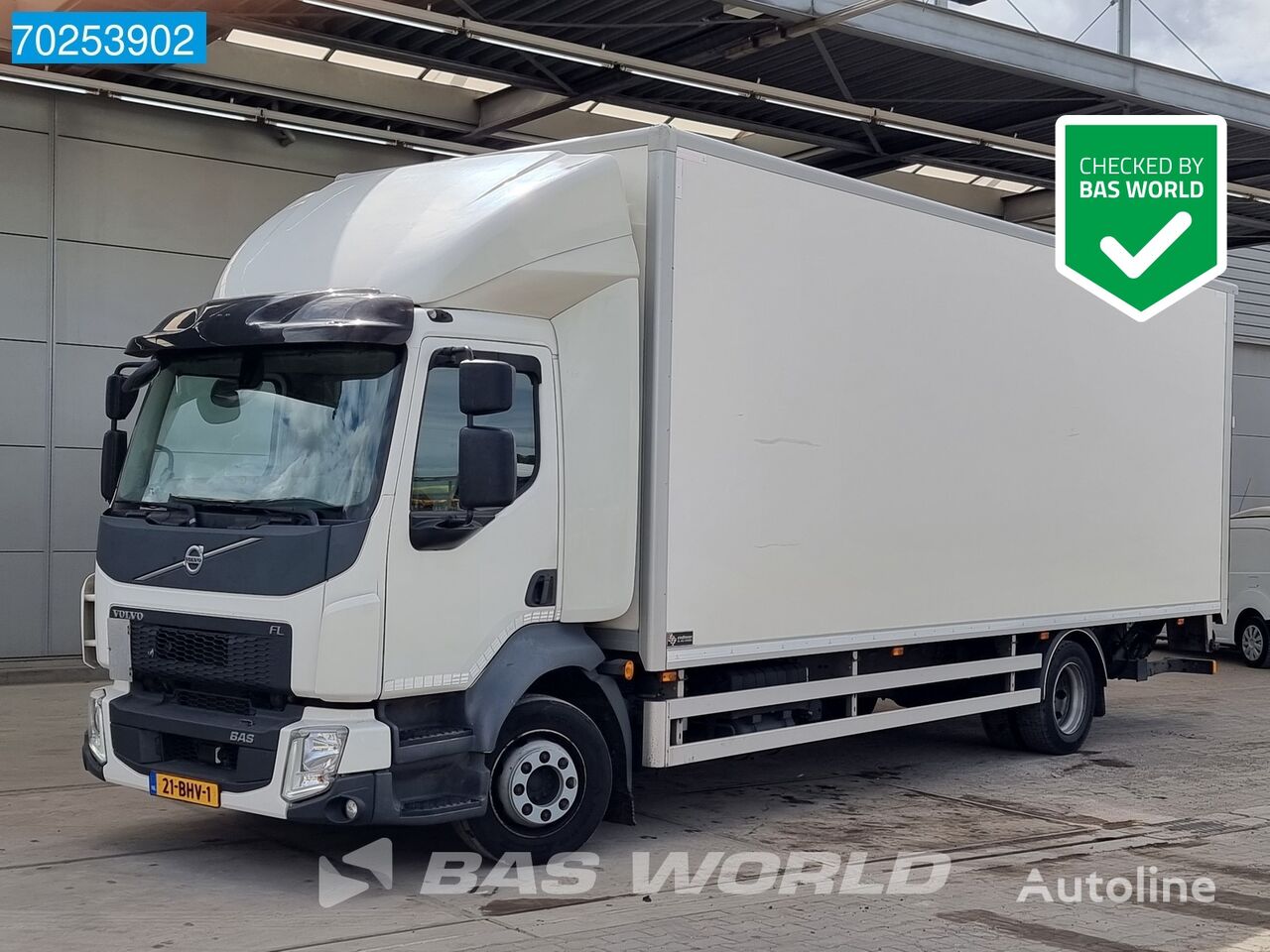 автофургон Volvo FL 210 4X2 NL-Truck 12 Tons Tailgate Euro 6