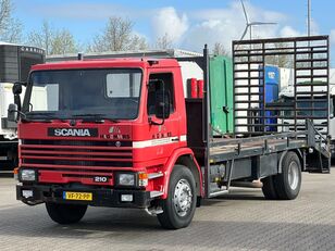 автовоз Scania 93M 210 OPRIJ WAGEN BLADGEVEERD!