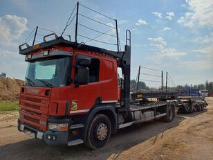 автовоз Scania P420 + ROLFO + прицеп автовоз