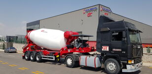 jauns Gürleşenyıl concrete mixer semi trailers  betona maisītājs