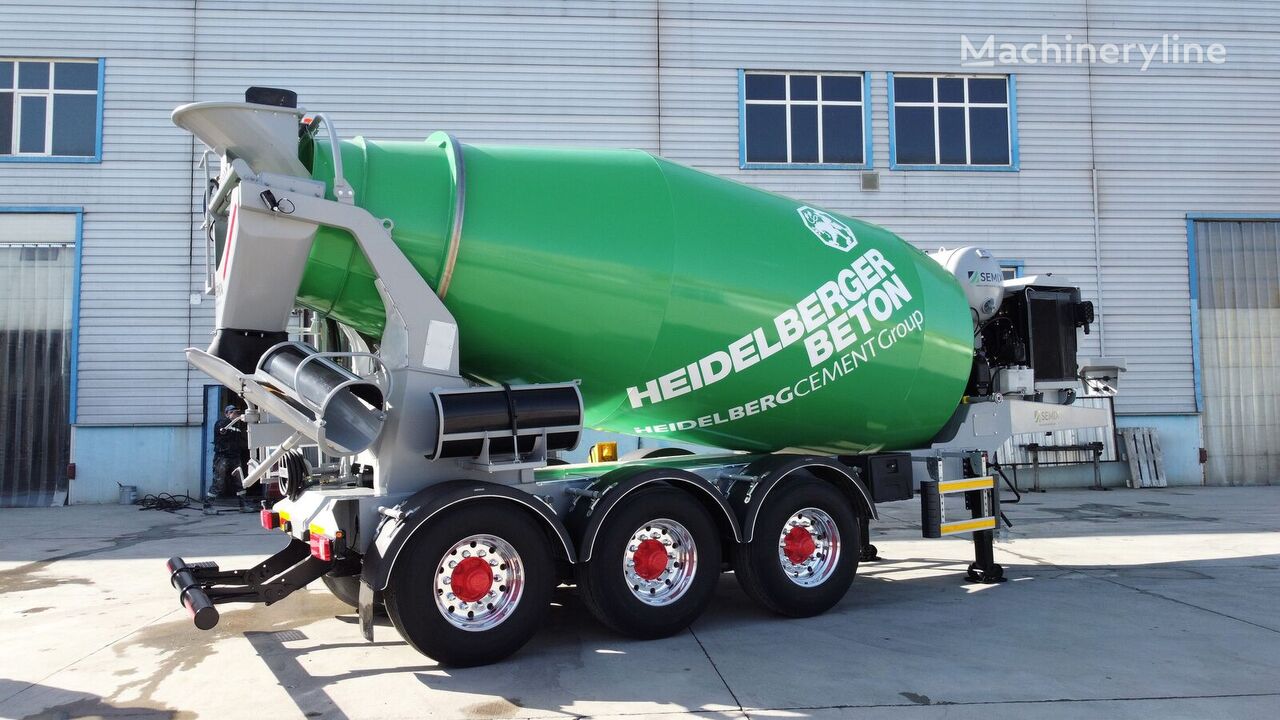 Semix 12 m³ SemiTrailer BetonMixer betona maisītājs