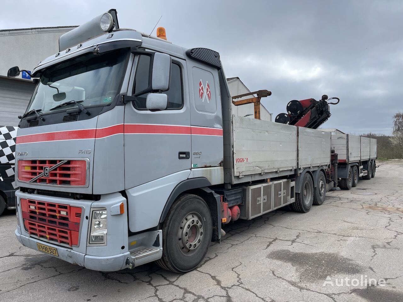 бортовой грузовик Volvo FH16 HMF2620K5