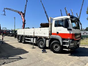 MAN TGS 35.400 8x2/4 HYDRO-DRIVE + CRANE FASSI F235 (6x) - 5+6 F - R bortu kravas automašīna