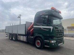 Scania r 450 bortu kravas automašīna