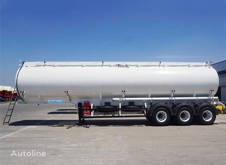 jauna 42000 Liters Diesel Tanker Trailer for Sale with lower Price autocisterna piekabe