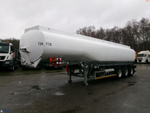 Crane Fruehauf Fuel tank alu 39 m3 / 1 comp + pump degvielas cisterna