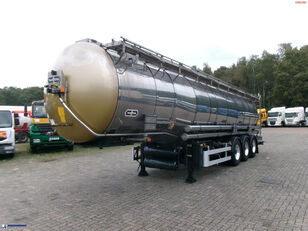 Van Hool Chemical tank inox 33 m3 / 3 comp / ADR 30-03-2024 ķīmisko vielu cisterna