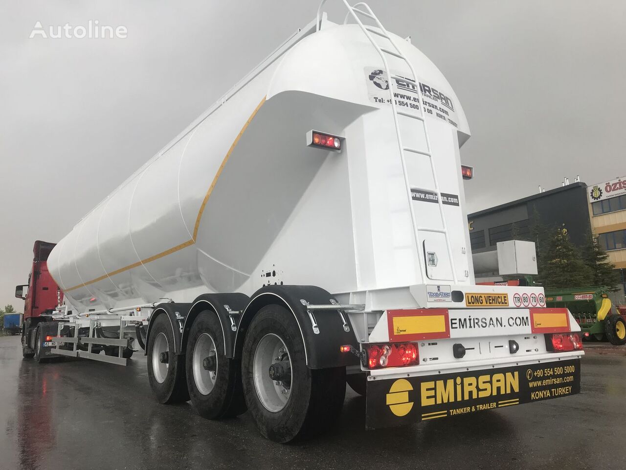 jauns Emirsan 2023 W Type Bulker | Millennium Type | EURO Type skābbarības cisterna