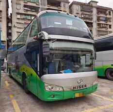 Higer Higer passenger bus 53 seats with Toilet room and Yutong 51 seat divstāvu autobuss