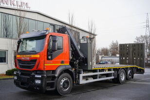 эвакуатор IVECO Stralis 360 EEV 6×2 / HIAB XS 166 E-2 HIDUO / PILOT