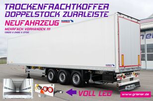 jauns Schmitz Cargobull SKO 24 furgons puspiekabe