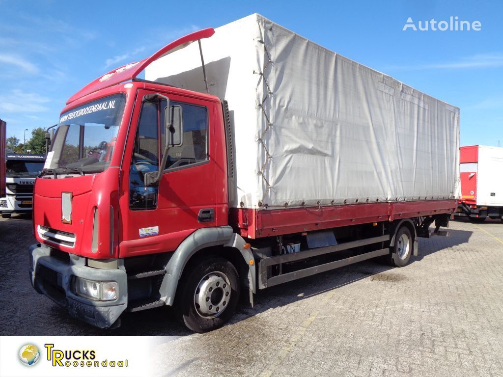грузовик штора IVECO Eurocargo 140E24 6 cylinders + manual + lift