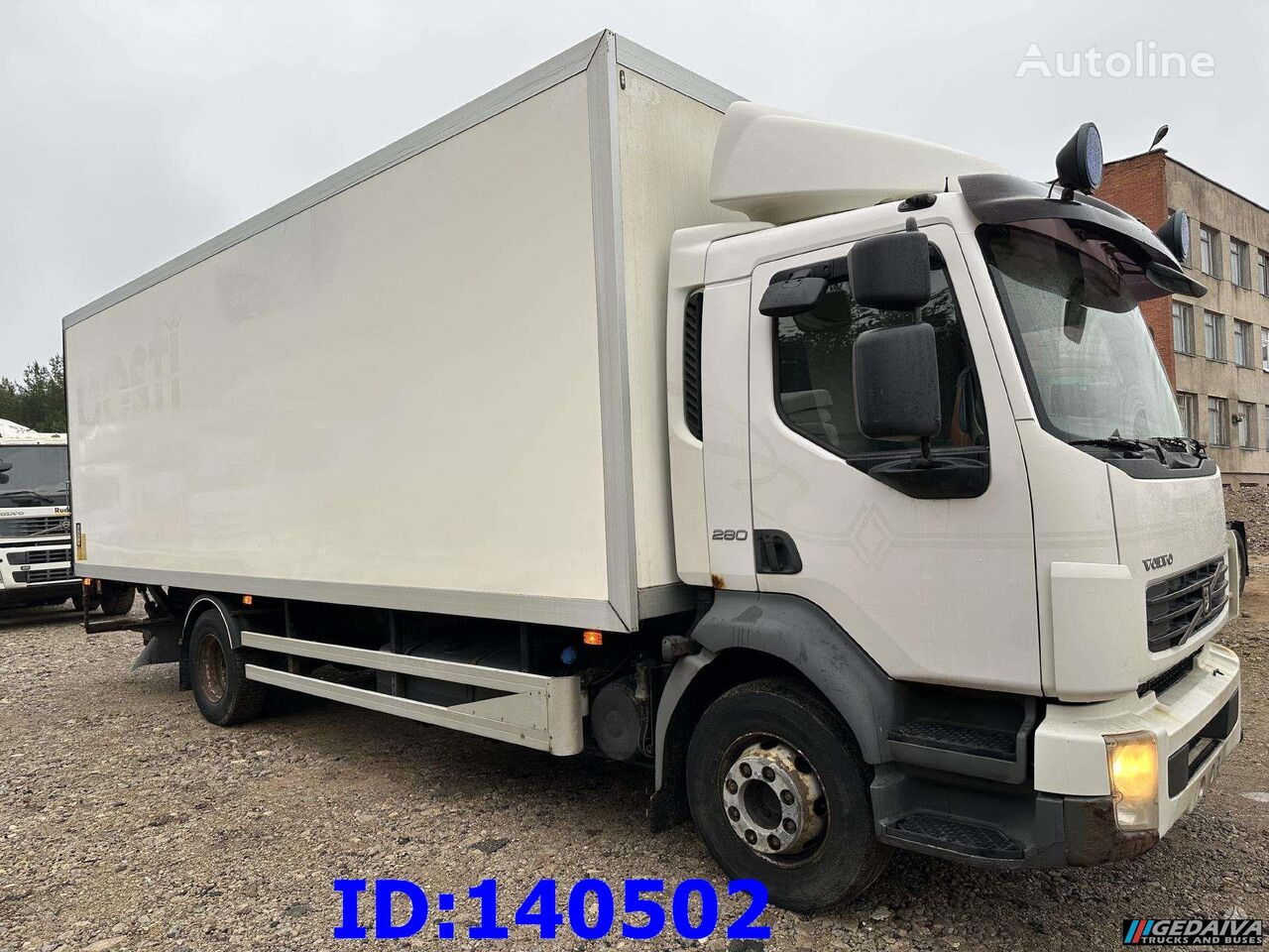 изотермический фургон Volvo FL 280 4x2 Manual Euro5