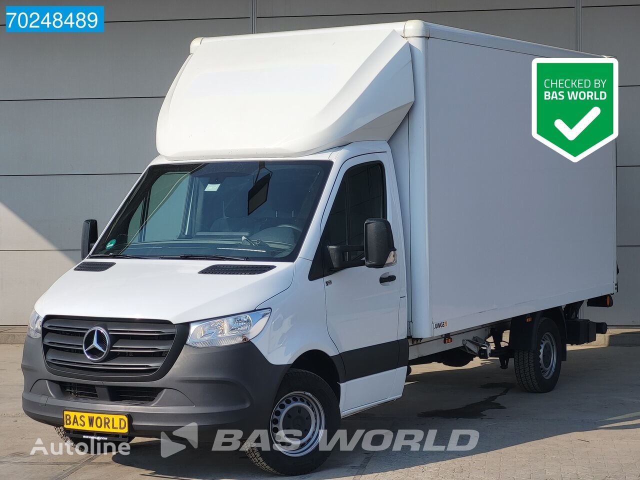 автофургон < 3.5т Mercedes-Benz Sprinter 317 CDI Laadklep Bakwagen Airco 10''MBUX Navi Meubelbak