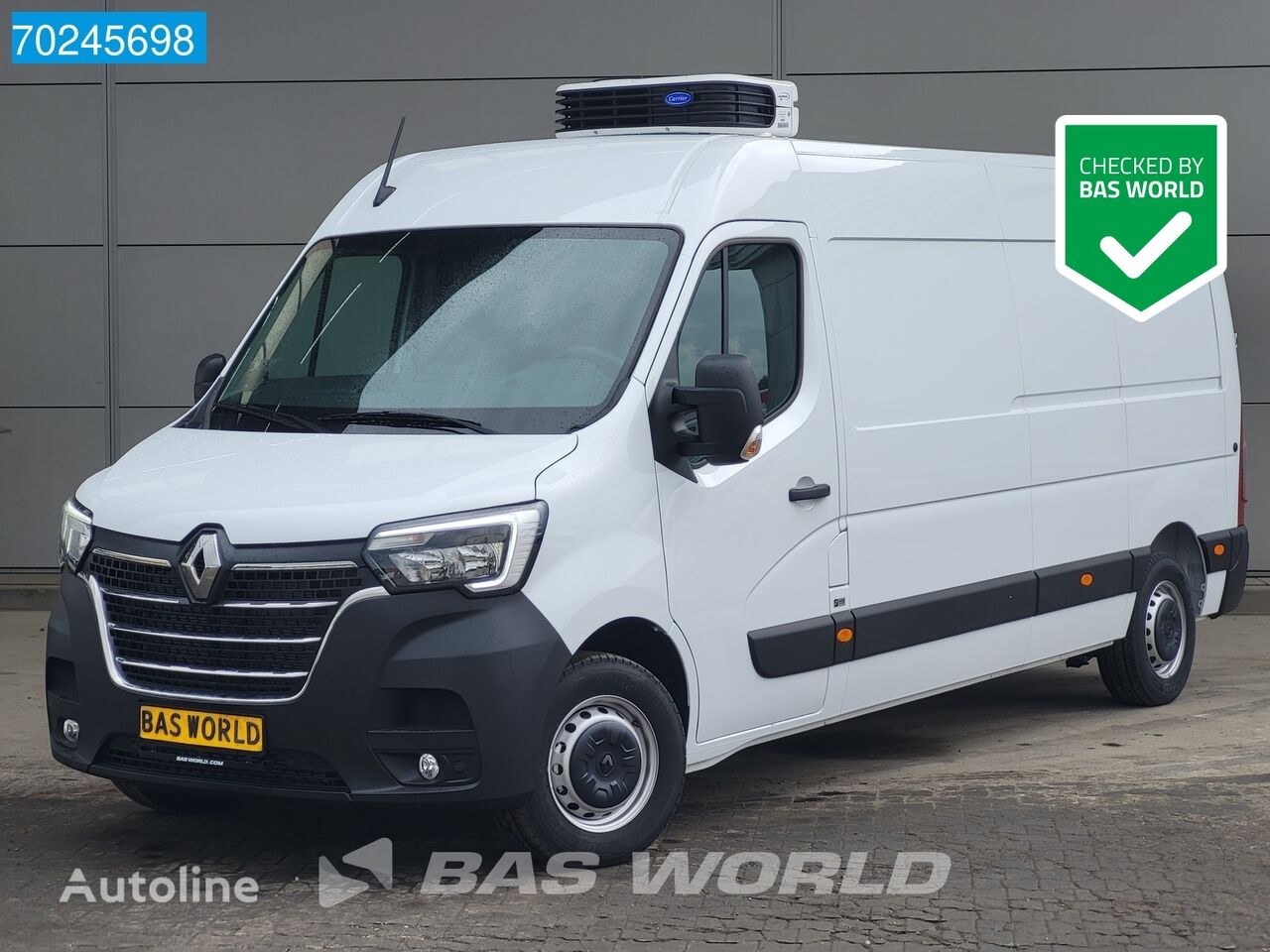 новый авторефрижератор < 3.5т Renault Master 135PK L3H2 Koelwagen -18 Carrier Xarios 230V stekker Vrie