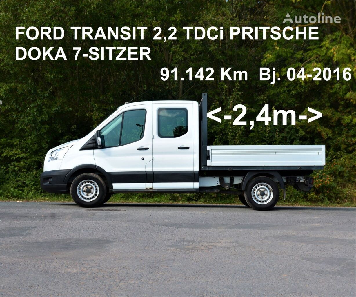 бортовой грузовик < 3.5т Ford TRANSIT DOKA 2,2 TDCi