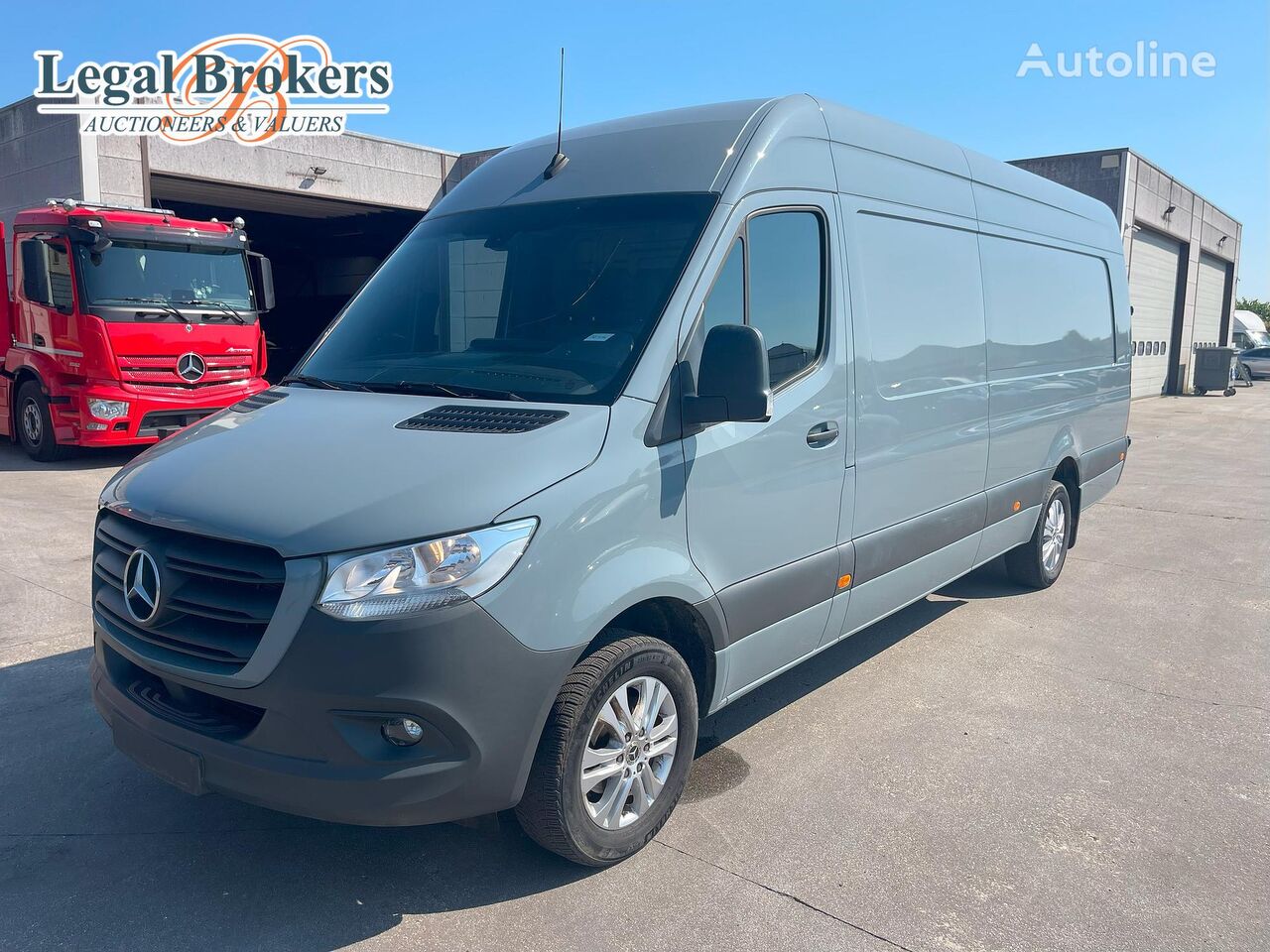 микроавтобус фургон Mercedes-Benz Sprinter 319 3.0 CDI V6 L4H2 - Lichte vracht