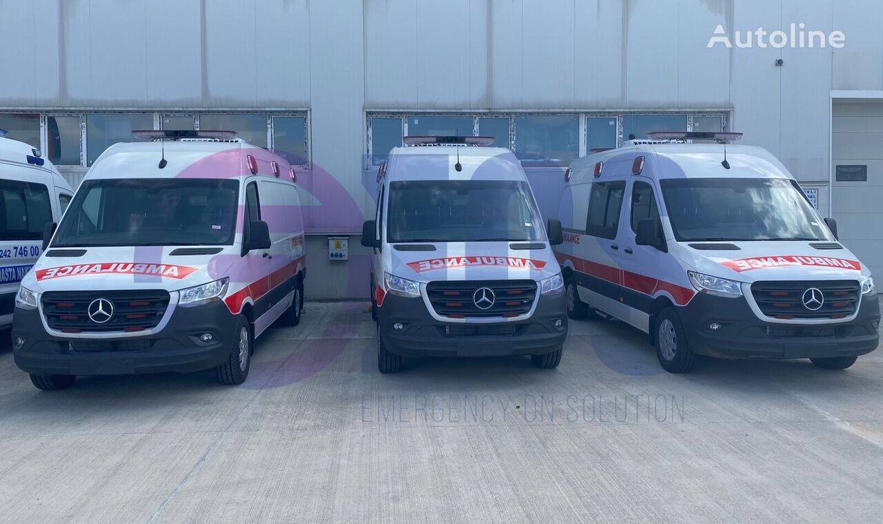 новая машина скорой помощи Mercedes-Benz SPRINTER FULLY EQUIPMENT AMBULANS