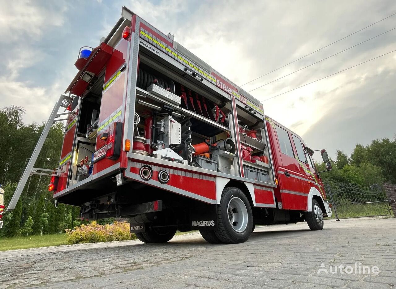 пожарная машина MAN STRAŻ POŻARNA MAGIRUS 2600 L WODA POŻARNICZY Badanie CNBOP