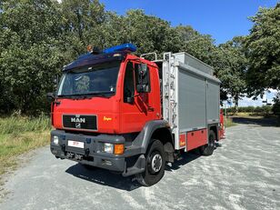 MAN LE 14.260 4x4 Ziegler Rescue Truck Atlas Crane & Rotzler Treibma ugunsdzēsēju mašīna