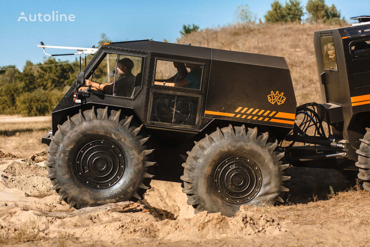 jauns Sherp THE ARK all-terrain truck visurgājējs