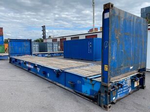 40` Flat Rack Container collapsible Flat Rack 40 pēdu konteiners