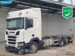 Scania R450 6X2 Retarder Liftachse 2xTanks CR20H ACC Standklima LED konteinervedējs