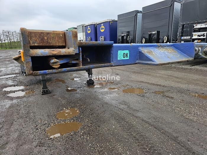 Groenewegen 3 AXLE CONTAINER CHASSIS 40 FT 2X20 FT 20 MIDDLE GOOD COND. konteinervedējs puspiekabe