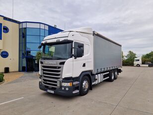 Scania G410 ADR AT kravas automašīna ar aizkariem