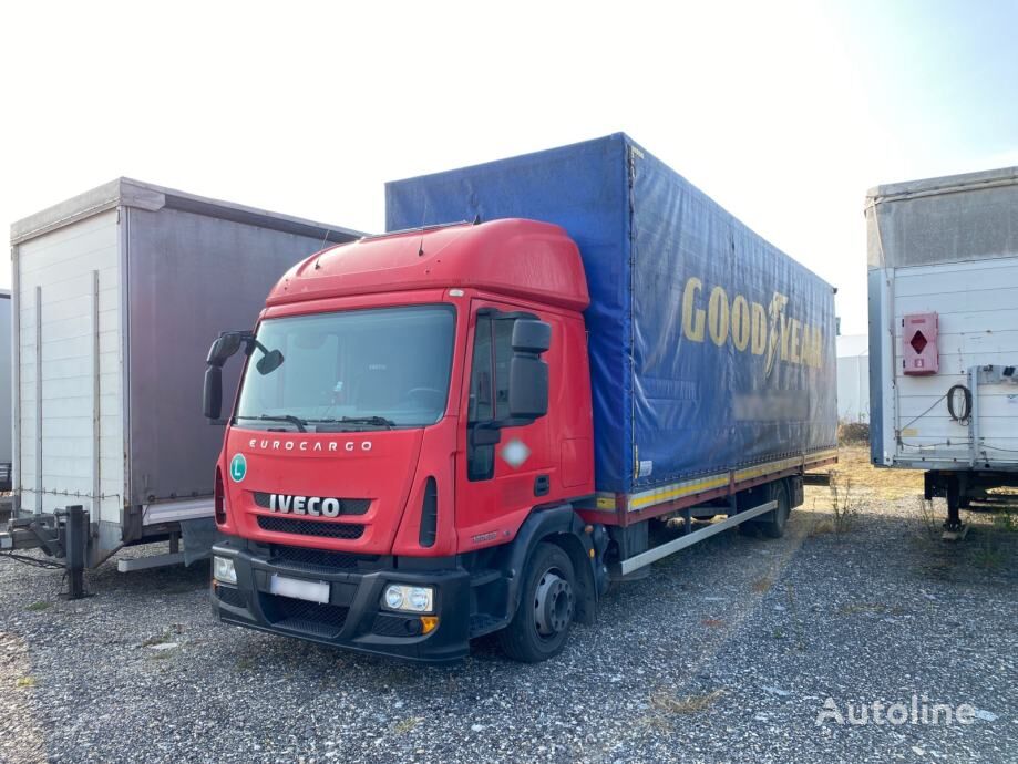 IVECO EuroCargo ML120E22, 9.5m Pritsche + Plane kravas automašīna ar tentu