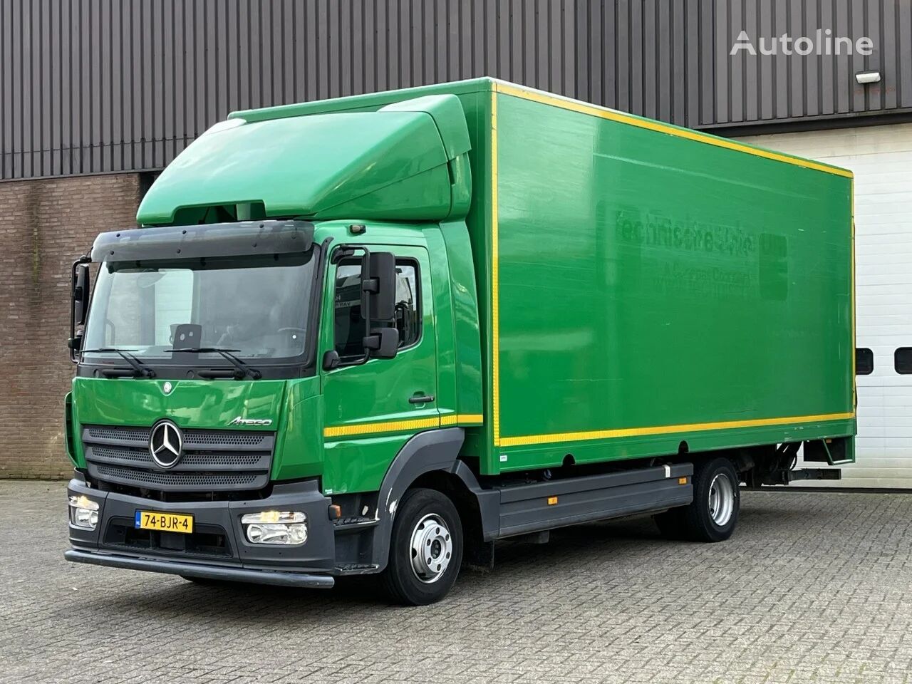 Mercedes-Benz Atego 1018 / Euro6 / Only 120.075 KM !! / 10.5 T / Laadklep LBW  kravas automašīna furgons