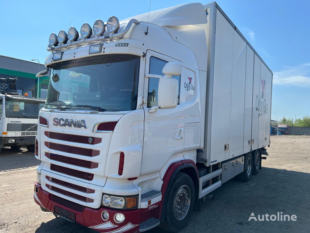 Scania R500 kravas automašīna furgons