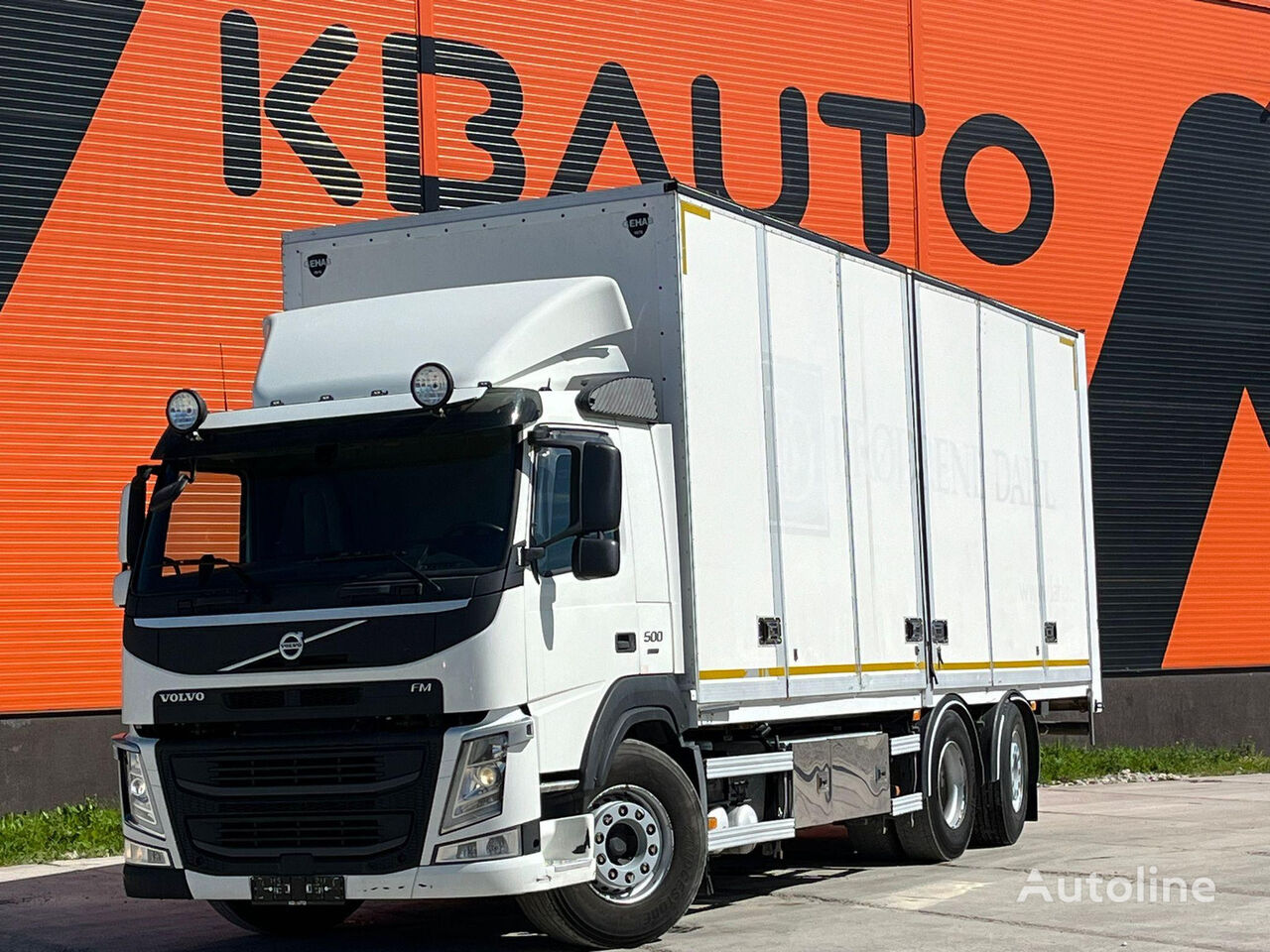 Volvo FM 500 6x2*4 BOX L=7802 mm kravas automašīna furgons