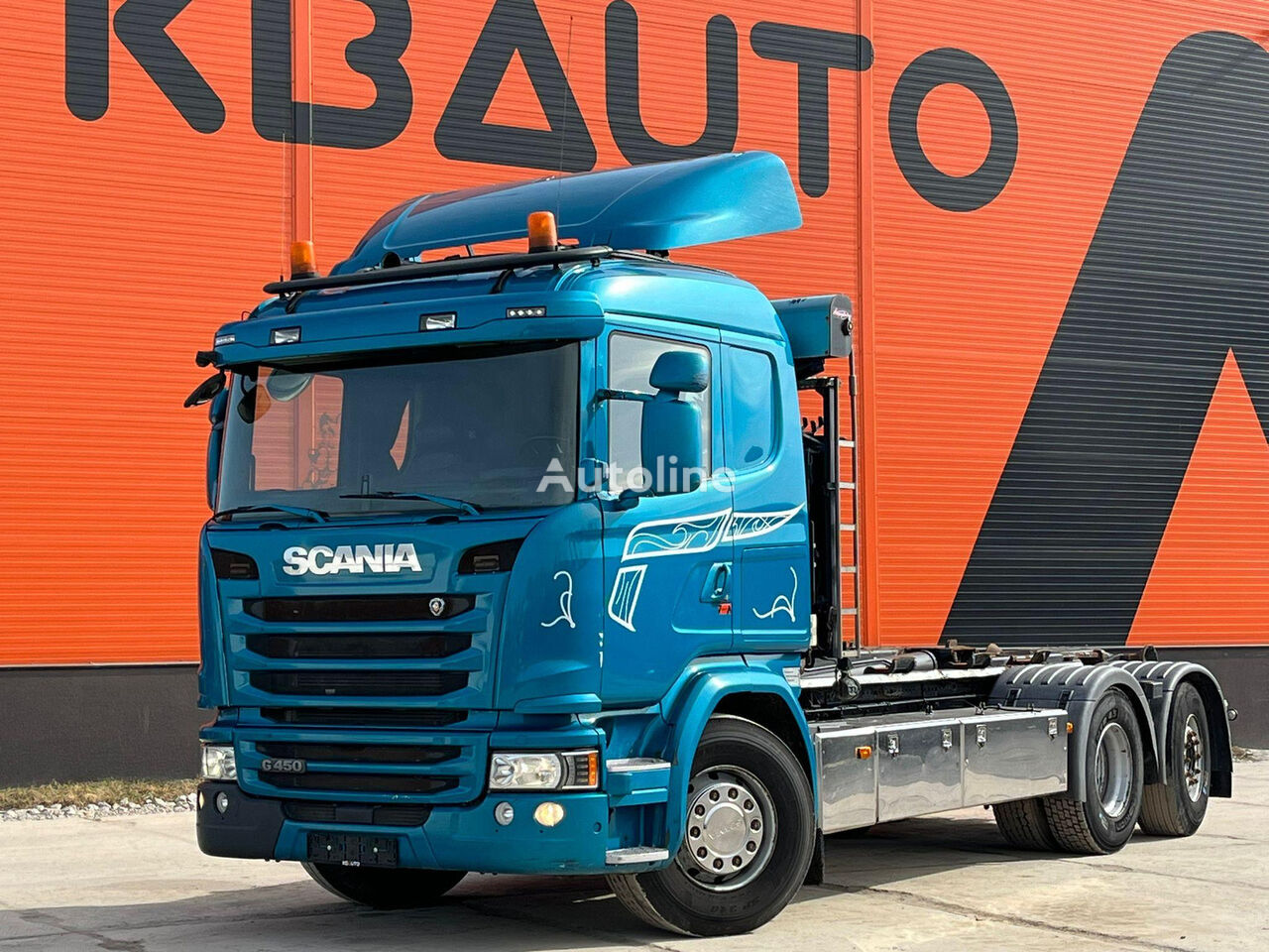 Scania G 450 6x2*4 HIAB XR 20 ton / L=5300 mm kravas automašīna pacēlājs ar āķi