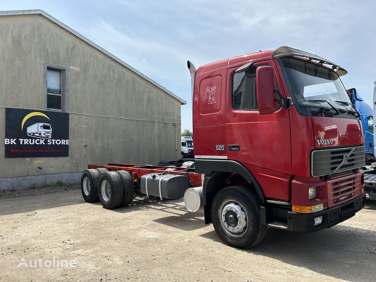 ломовоз Volvo Fh520 , retarder , manual pump , 6x4 full spring