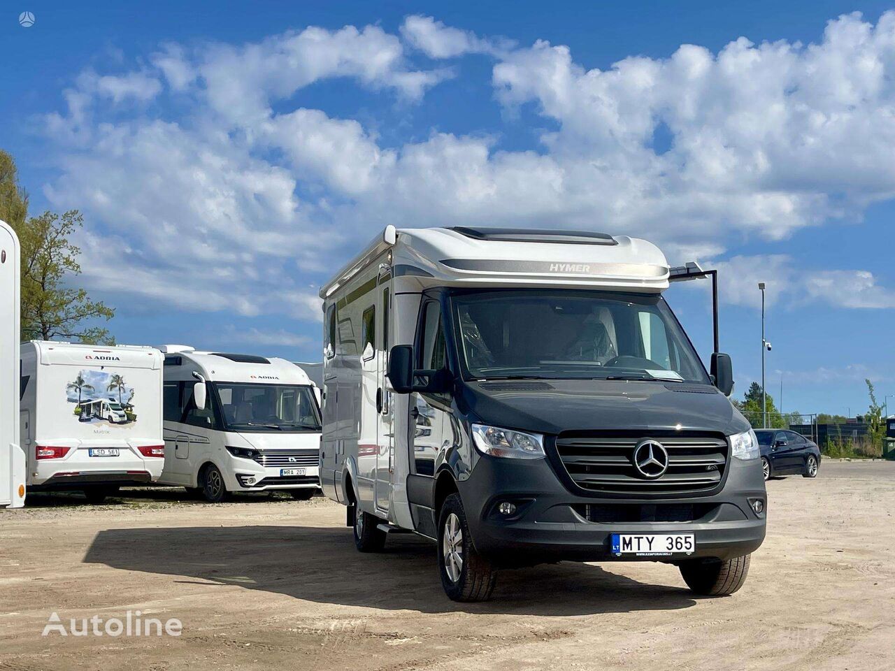 jauns Hymer MLT 580 māja uz riteņiem