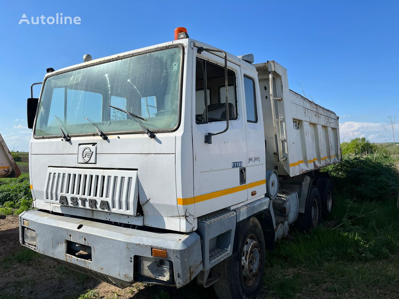 Astra BM 305 FT F1100 6X4 TRAKKER INDUSTRIAL pašizgāzējs