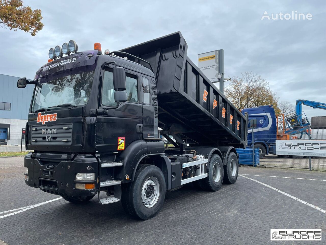 MAN TGA 33.400 Full Steel - Wechselsysteem - Belgian Truck - Euro 4 pašizgāzējs