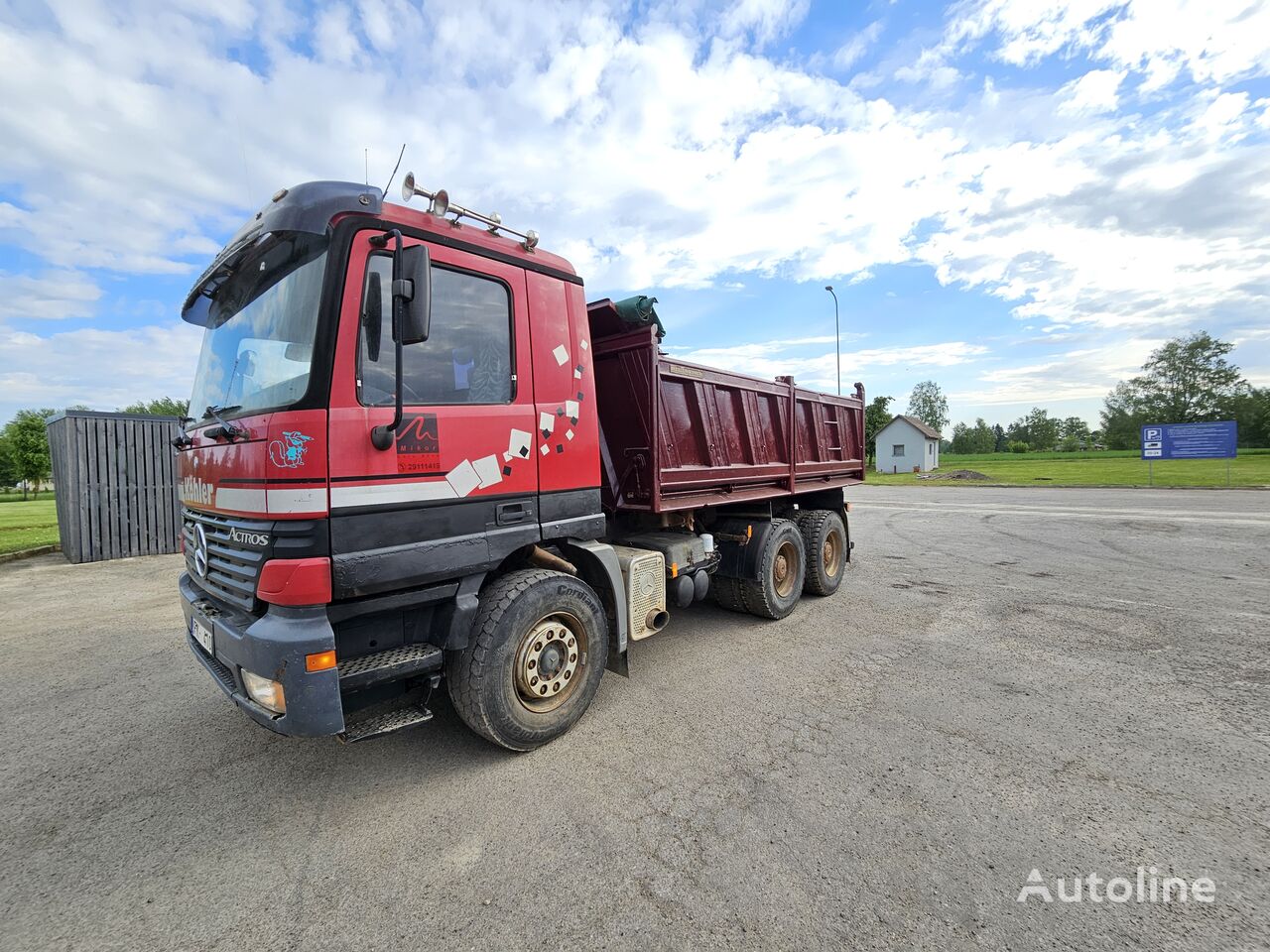 Mercedes-Benz Actros 2643 pašizgāzējs