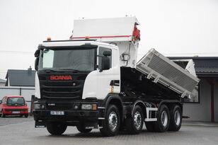 Scania G450 / 8x4 / 2015r. / Retarder / Hydroburta / Niski przebieg / D pašizgāzējs