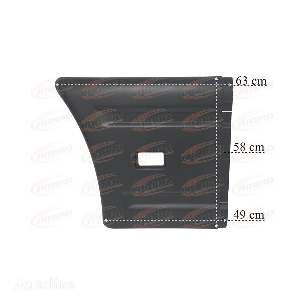 Scania 4 SIDE COVER REAR PART RIGHT apdare paredzēts Scania SERIES 5 (2003-2009) kravas automašīnas