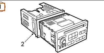 Radio / Cd Saab 9-3 Berlina (2003->) 2002 400109104 automagnetola paredzēts Saab 9-3 Berlina (2003->) 2002 automobiļa