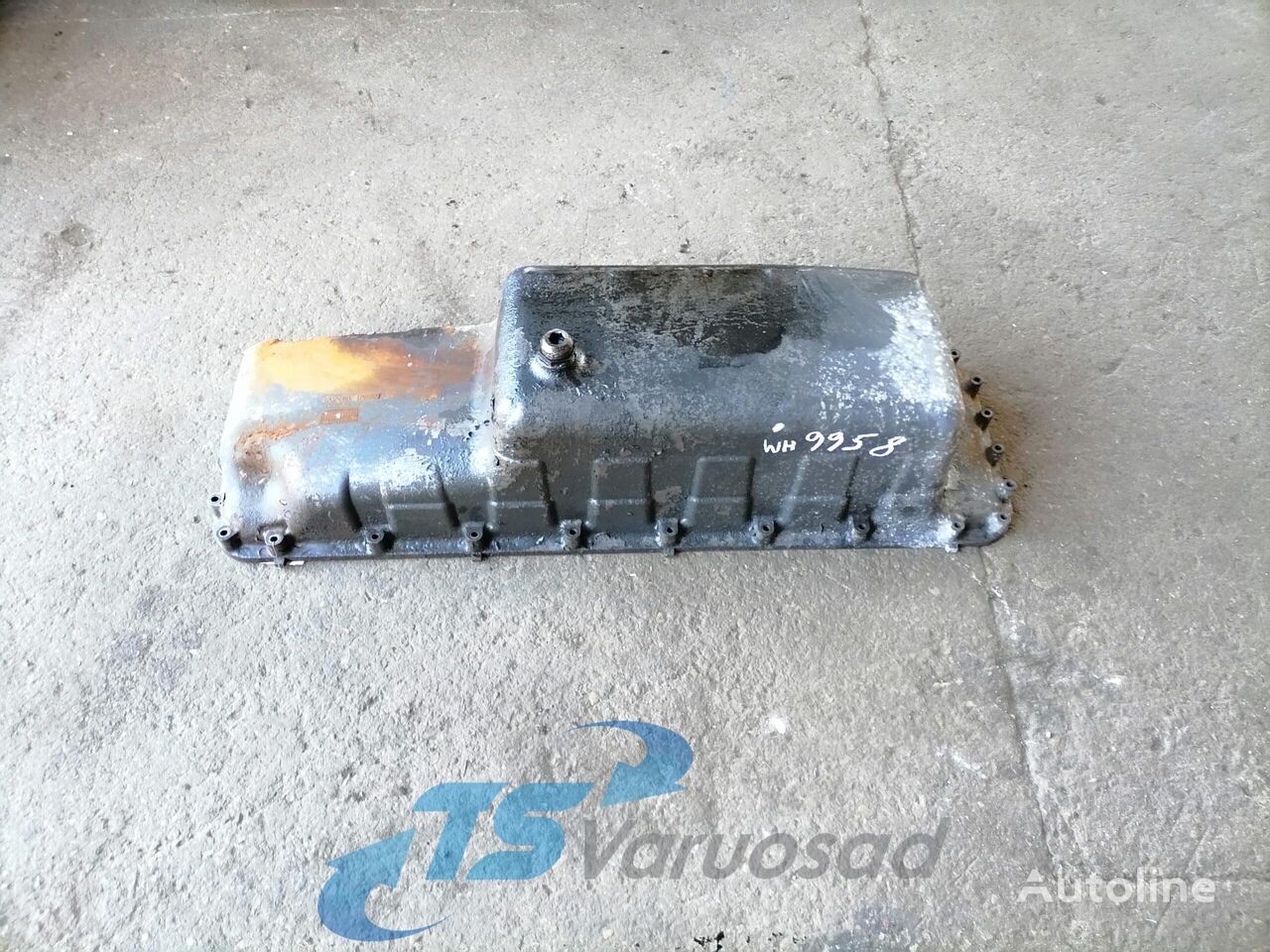 Scania Oil sump 1766826 karteris paredzēts Scania R380 vilcēja