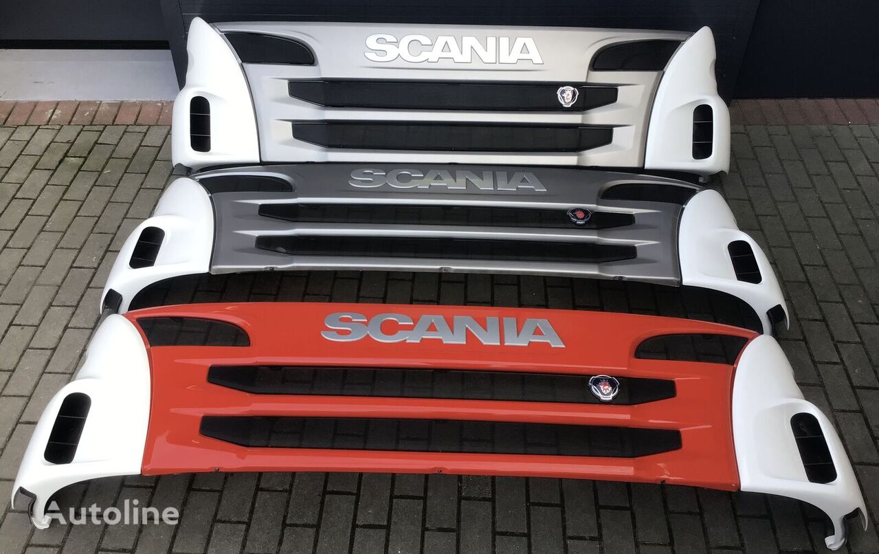 Scania radiātora režģis paredzēts vilcēja