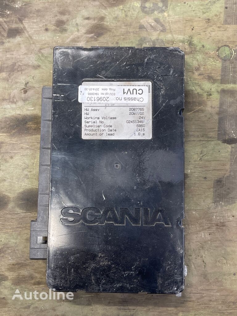 Scania ECU VIS 1943668 vadības bloks paredzēts kravas automašīnas