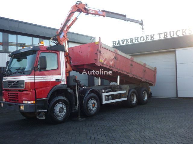 самосвал Volvo FM 12.380 8x4 Tipper Crane Atlas Terex 125.2 A2